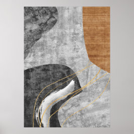 Moderne Abstracte geometrische vormen Wall Art Pos Poster