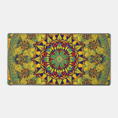 Moderne Abstracte geometrische wandkunst Bureaumat (Voorkant)