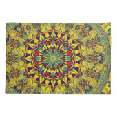 Moderne Abstracte geometrische wandkunst Kussensloop (Achterkant)