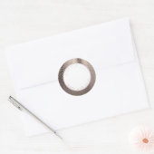 Moderne Abstracte Glam Roze Goud Make-up Labels (Envelop)