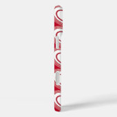 Moderne Abstracte Harten - Rood en Wit Case-Mate iPhone Case (Achterkant / Rechts)