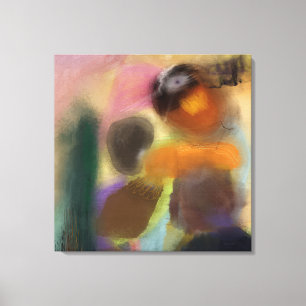 Moderne Abstracte hedendaagse kunst Canvas Afdruk