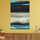 Moderne, Abstracte, hedendaagse kustkunst Canvas Afdruk (Insitu (Woonkamer))