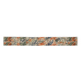 Moderne Abstracte Herfst Wildflowers Gift Wrapping Lint (Voorkant)