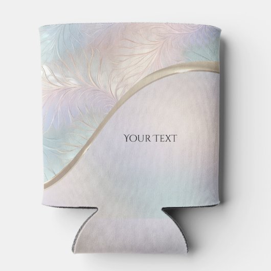 Moderne Abstracte iriserende Koelbox Blikjeskoeler (Achterkant)