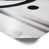 Moderne Abstracte kat – minimalistisch design Foto Afdruk (Hoek)