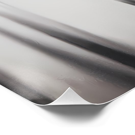 Moderne Abstracte kat - Minimalistische ontwerpkun Perfect Poster (Hoek)