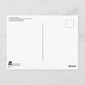 Moderne Abstracte kerstrobot uit de middeleeuwen Briefkaart (Achterkant)