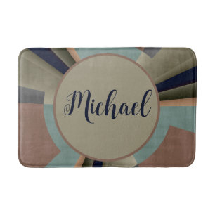 Moderne Abstracte Kleur Harmonie Fractal Graphic N Badmat