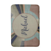 Moderne Abstracte Kleur Harmonie Fractal Graphic N Badmat (Voorkant Verticaal)