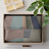 Moderne Abstracte kleur Harmony Fractal Art Graphi Tissuepapier (Geschenk)