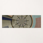 Moderne Abstracte kleur Harmony Fractal Art Graphi Yogamat (Voorkant (horizontaal))