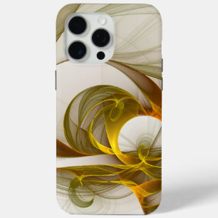 Moderne Abstracte Kleuren van Edele Metalen Fracta iPhone 15 Pro Max Hoesje