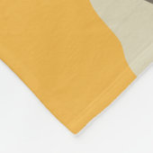 Moderne Abstracte kleurrijke artistieke kleurenblo Fleece Deken (Hoek)