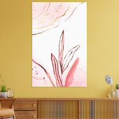 Moderne Abstracte kunst Canvas Afdruk (Insitu (Woonkamer))