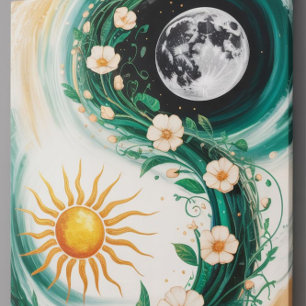 Moderne Abstracte kunst: Gentle Pastels & Japandi Perfect Poster
