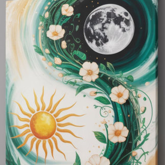 Moderne Abstracte kunst: Gentle Pastels & Japandi Perfect Poster