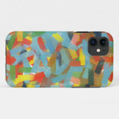 Moderne Abstracte kunst Geometrische rechthoeken s Case-Mate iPhone Case (Achterkant (horizontaal))