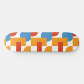 Moderne Abstracte Kunst Geometrische Vormen Skateboard (Horizontaal)