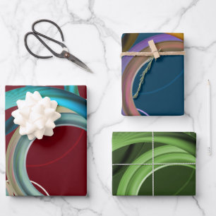 Moderne Abstracte Kunst Inpakpapier Vellen