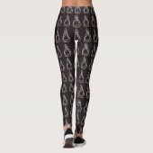 Moderne Abstracte kunst Leggings (Achterkant)