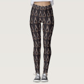 Moderne Abstracte kunst Leggings (Voorkant)