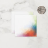 Moderne Abstracte kunst met elegante Sjabloon (Voorkant / Achterkant in situ)