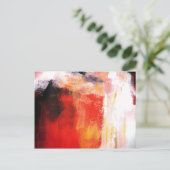 Moderne Abstracte kunst - Minimale kunst Briefkaart (Staand voorkant)