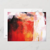 Moderne Abstracte kunst - Minimale kunst Briefkaart (Voorkant / Achterkant)