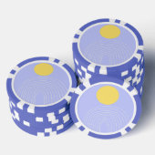 moderne abstracte kunst poker chips (Opstapeling)