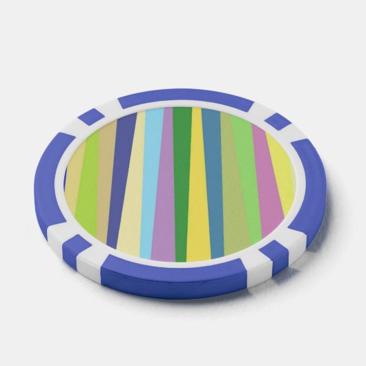 moderne abstracte kunst poker chips (Enkel)