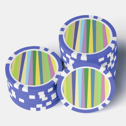 moderne abstracte kunst poker chips (Opstapeling)