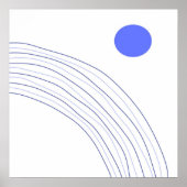 moderne abstracte kunst poster (Voorkant)