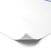 moderne abstracte kunst poster (Hoek)