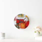 Moderne Abstracte kunst Ronde Klok (Huis)