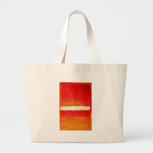Moderne Abstracte kunst - Rothko Style Grote Tote Bag (Voorkant)