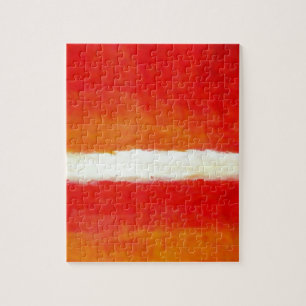 Moderne Abstracte kunst - Rothko Style Legpuzzel