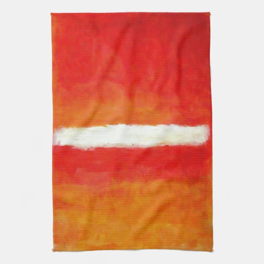 Moderne Abstracte kunst - Rothko Style Theedoek (Verticaal)