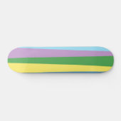 moderne abstracte kunst skateboard (Horizontaal)