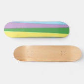 moderne abstracte kunst skateboard (Horizontaal)
