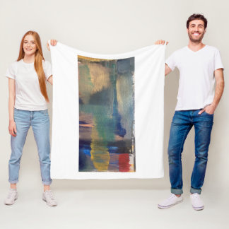Moderne Abstracte Kunst Throw Fleece Deken