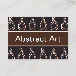 Moderne Abstracte kunst Visitekaartje