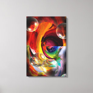 moderne abstracte kunstwerken serdar hizli canvas afdruk