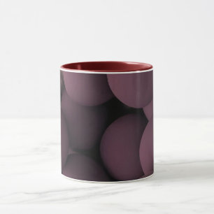 Moderne Abstracte Lijnkunst Zwarte Mok   Minimalis