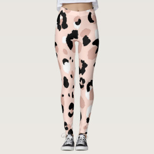 Moderne Abstracte luipaard Dierenprint Leggings