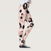 Moderne Abstracte luipaard Dierenprint Leggings (Rechts)