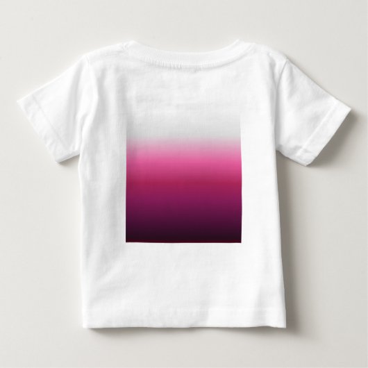 moderne abstracte magenta burgundy maroon ombre (Achterkant)