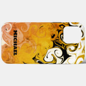 Moderne Abstracte mannelijke koele inspirativiteit Case-Mate iPhone Case (Achterkant (horizontaal))