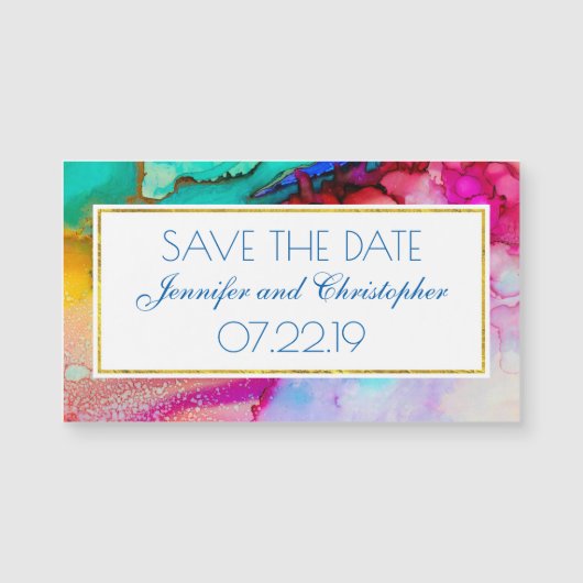 Moderne Abstracte marmer Waterverf ontwerp (Voorkant)