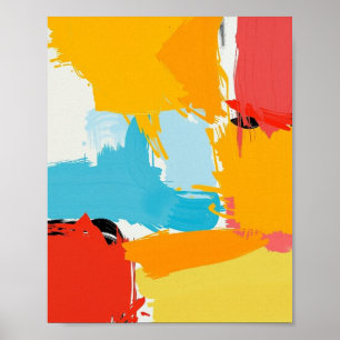 Moderne Abstracte Minimalistische Lijnkunstposter Poster